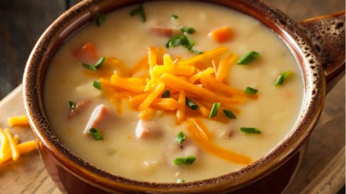 شوربة-القرنبيط شوربة القرنبيط